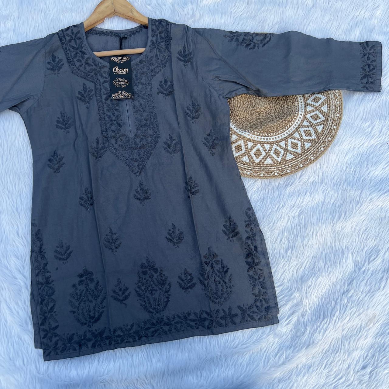 Chanderi fabric Top