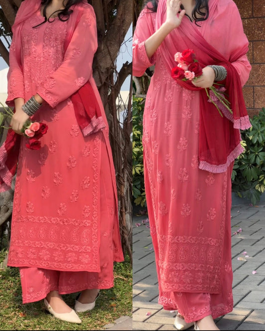 3 Pcs Premium Viscose Fabric Set