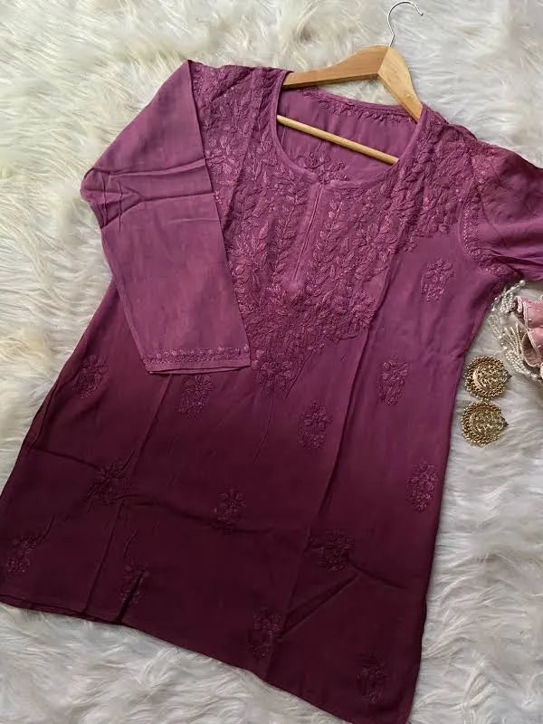 Most Demanding Rayon Fabric Short Top