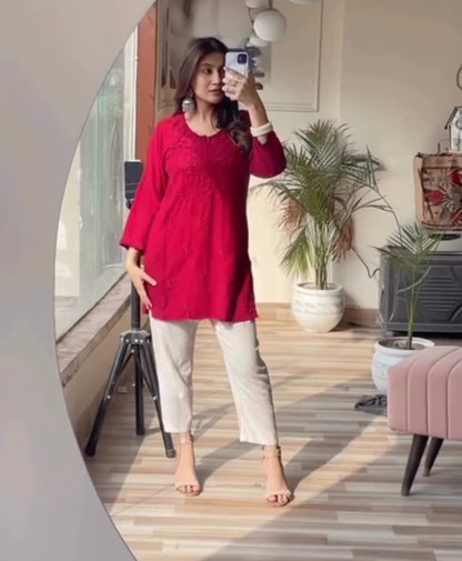 Most Demanding Rayon Fabric Short Top