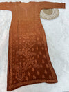Premium Viscose Fabric HandWork Chikankari Kurti – Ombre Shades ( 46 inch Length)