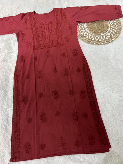 Cambric Cotton Kurti for Women | Soft & Breathable Summer Wear
