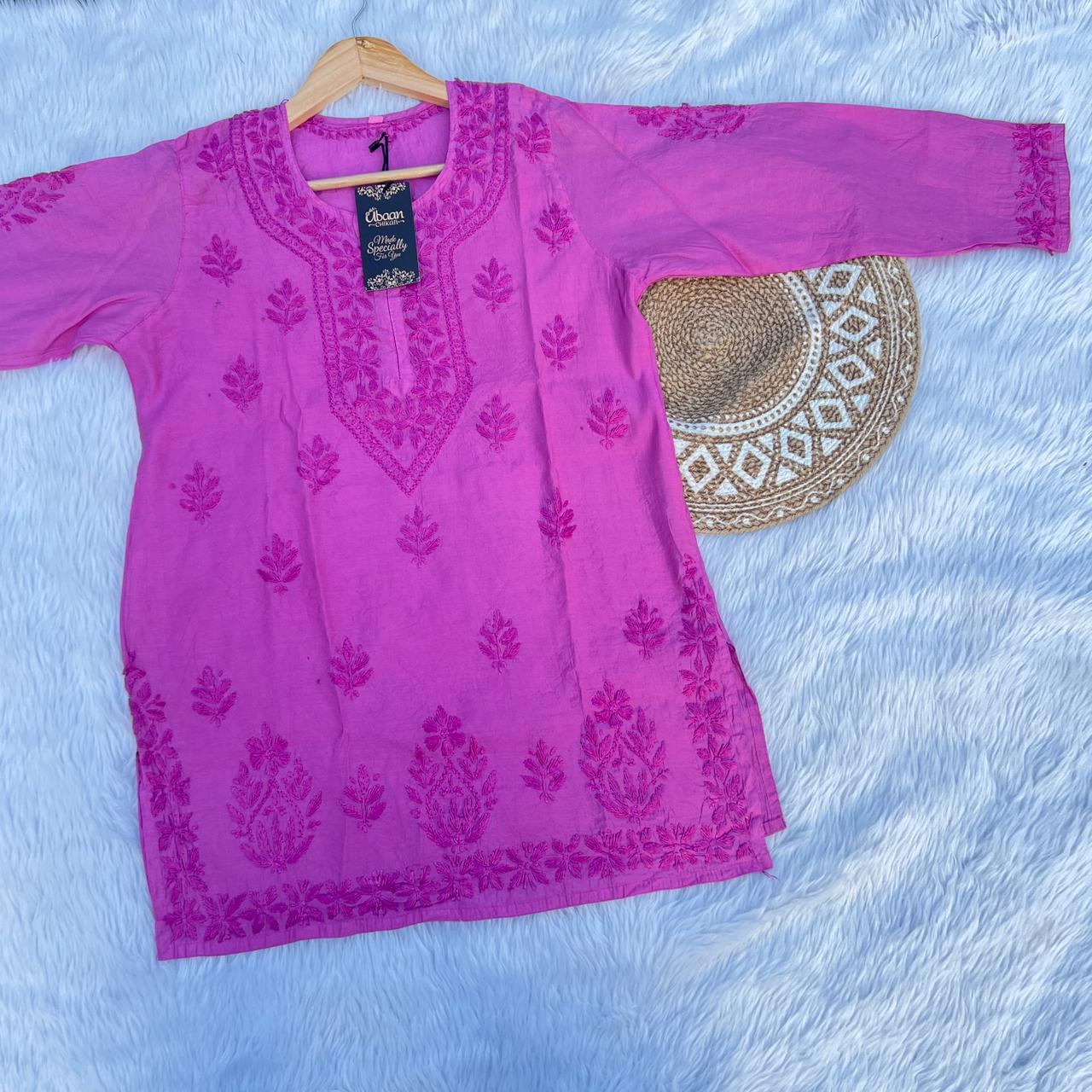 Chanderi fabric Top