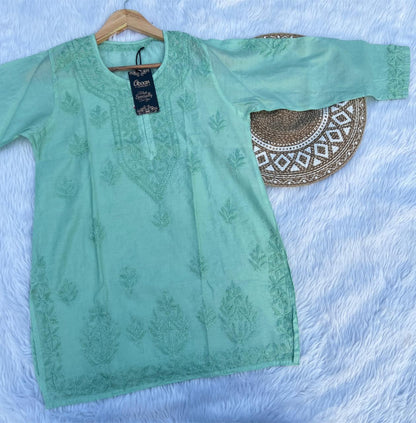 Chanderi fabric Top